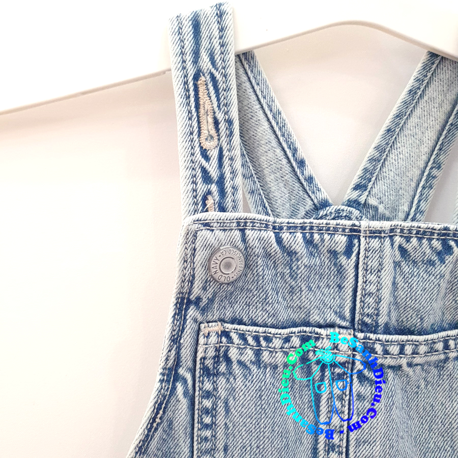 Yếm jean váy buộc dây cho bé gái mã 50055 - Túi đựng thực phẩm | VinMart.co